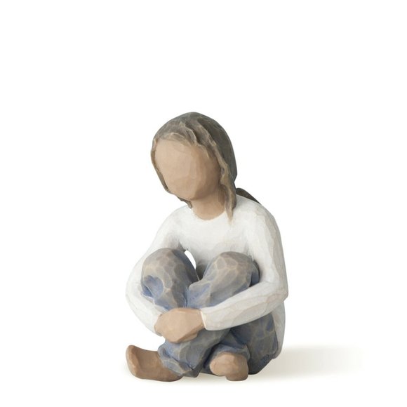 Spirited Child (Darker Skin & Hair) Nurtured by Your Loving Care 27347 New